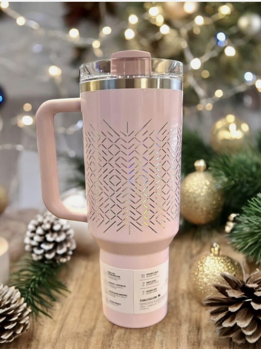 RARE Stanley H2O Quencher ❄️ICICLE GLOSS❄️ Winter Wonderland Collection NEW - Picture 2 of 6